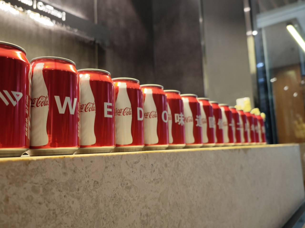 wedo 12th anniversary coca cola